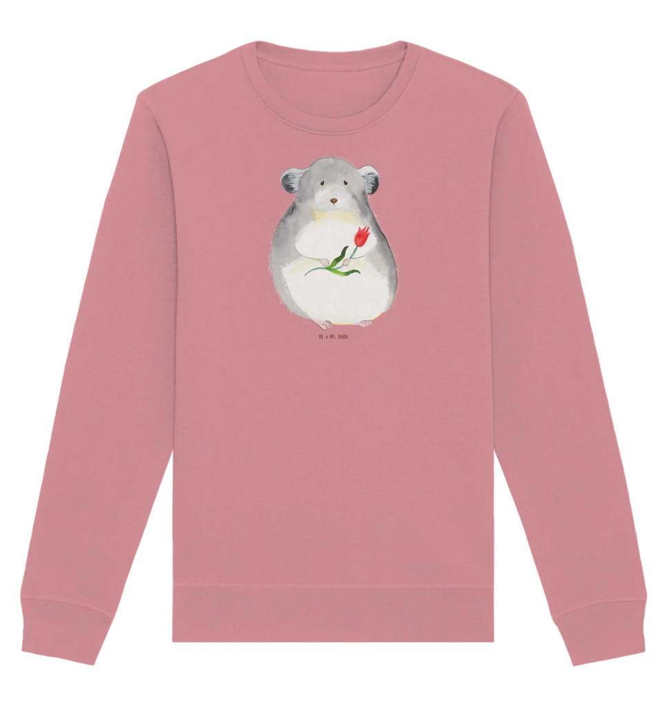 Organic Pullover chinchilla flower Pullover, Pullover Männer, Pullover Frauen, Sweatshirt, Sweatshirt Männer, Sweatshirt Frauen, Unisex, Tiermotive, Gute Laune, lustige Sprüche, Tiere, Chinchilla, Chinchillas, Liebeskummer, Kummer, Depressionen, traurig sein, Chaos, Glücklichsein, Büro, Büroalltag