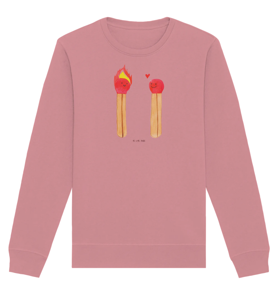 Organic Pullover Matches Pullover, Pullover Männer, Pullover Frauen, Sweatshirt, Sweatshirt Männer, Sweatshirt Frauen, Unisex, Liebe, Partner, Freund, Freundin, Ehemann, Ehefrau, Heiraten, Verlobung, Heiratsantrag, Liebesgeschenk, Jahrestag, Hocheitstag, Streichhölzer
