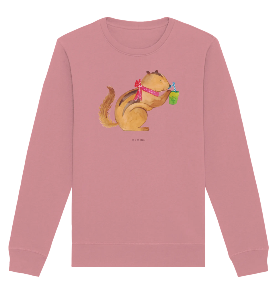 Organiczny Sweter wiewiórka Smoothie Pullover, Pullover Männer, Pullover Frauen, Sweatshirt, Sweatshirt Männer, Sweatshirt Frauen, Unisex, Tiermotive, Gute Laune, lustige Sprüche, Tiere, Green Smoothies, Diät, Abnehmen, Streifenhörnchen, Eichhörnchen