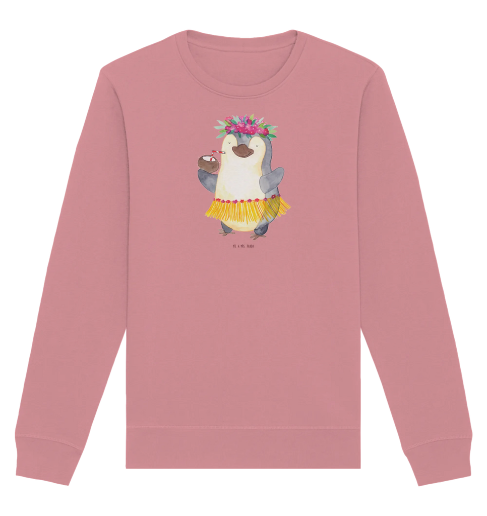 Organic Pullover Penguin coconut Pullover, Pullover Männer, Pullover Frauen, Sweatshirt, Sweatshirt Männer, Sweatshirt Frauen, Unisex, Pinguin, Aloha, Hawaii, Urlaub, Kokosnuss, Pinguine
