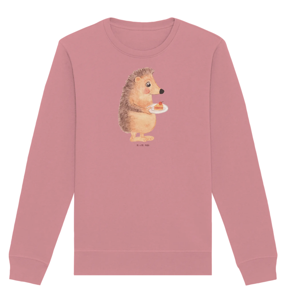 Organic Pullover Hedgehog piece of cake Pullover, Pullover Männer, Pullover Frauen, Sweatshirt, Sweatshirt Männer, Sweatshirt Frauen, Unisex, Tiermotive, Gute Laune, lustige Sprüche, Tiere, Igel, Essen Spruch, Kuchen, Backen Geschenk, Kuchen backen, Einladung Party, Geburtstagskuchen, Torte