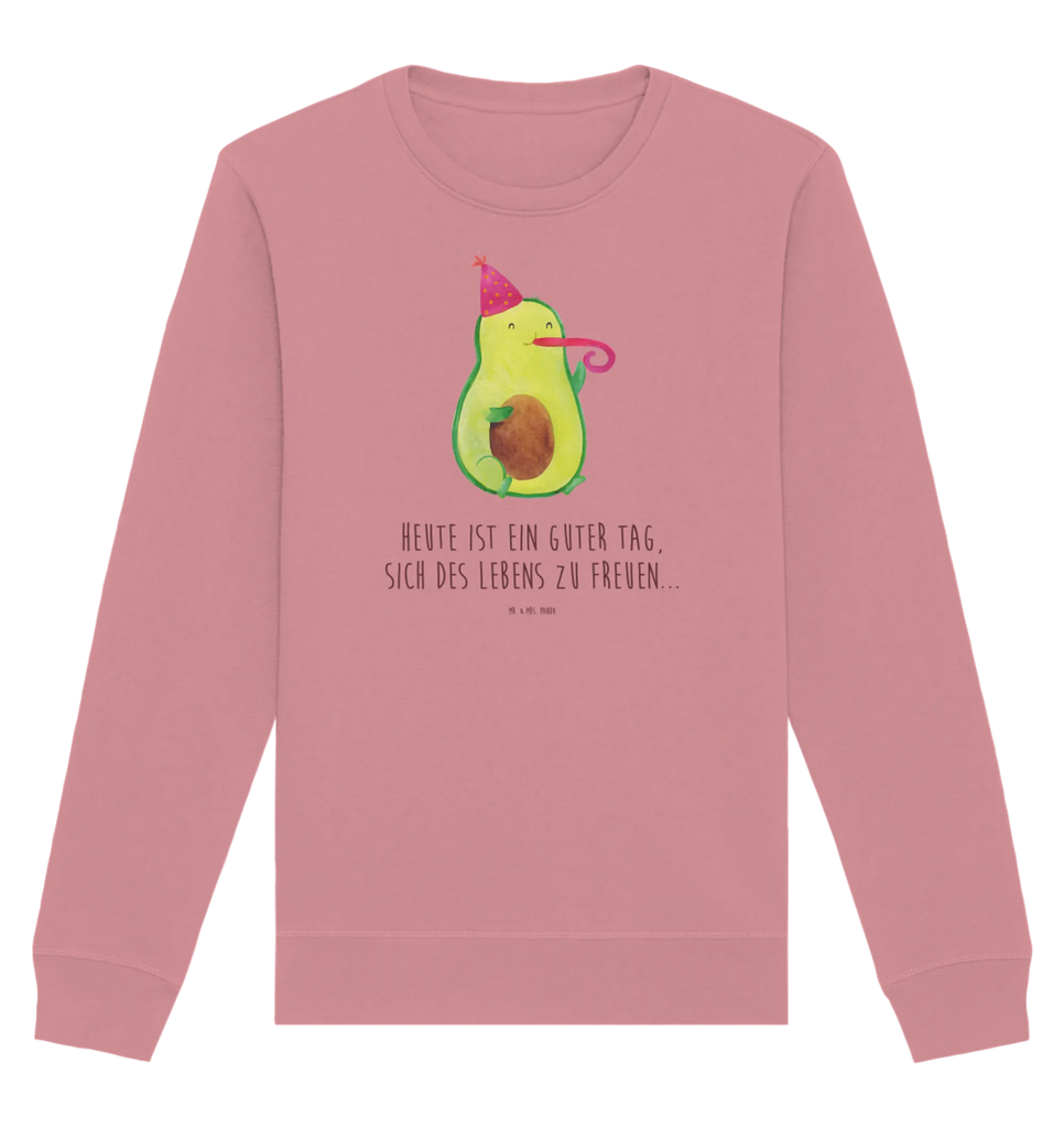Organic Pullover avocado Celebration Pullover, Pullover Männer, Pullover Frauen, Sweatshirt, Sweatshirt Männer, Sweatshirt Frauen, Unisex, Avocado, Veggie, Vegan, Gesund, Party, Feierlichkeit, Feier, Fete, Geburtstag, Gute Laune, Tröte
