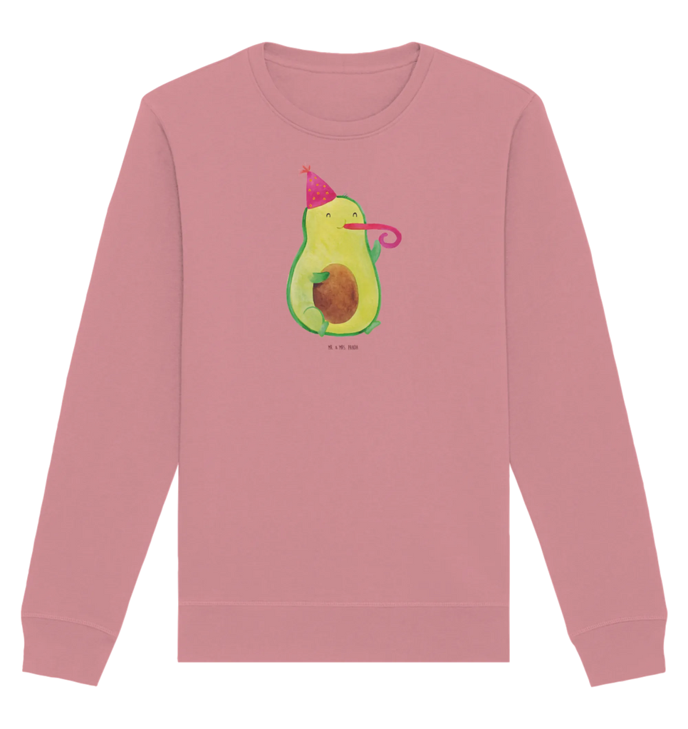 Organic Pullover avocado Celebration Pullover, Pullover Männer, Pullover Frauen, Sweatshirt, Sweatshirt Männer, Sweatshirt Frauen, Unisex, Avocado, Veggie, Vegan, Gesund, Party, Feierlichkeit, Feier, Fete, Geburtstag, Gute Laune, Tröte