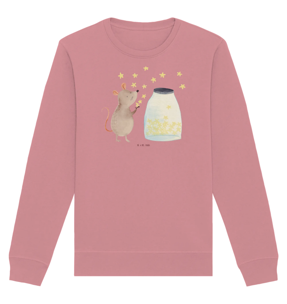 Organiczny Sweter mysz Gwiazdy Pullover, Pullover Männer, Pullover Frauen, Sweatshirt, Sweatshirt Männer, Sweatshirt Frauen, Unisex, Tiermotive, Gute Laune, lustige Sprüche, Tiere, Maus, Sterne, Wunsch, Kind, Taufe, Taufgeschenk, Geburt, Schwangerschaft, erstes Kind, Kindergeburtstag, Geburtstag, Hoffnung, Träume