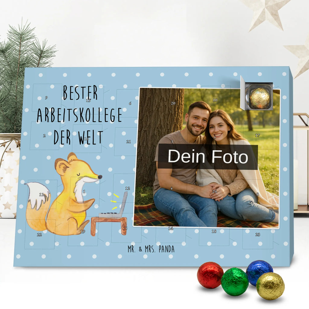 Personalisierter Schoko Foto Adventskalender Fuchs Bester Arbeitskollege der Welt Personalisierter Schoko Foto Adventskalender, Geschenkidee, Geschenk, Schenken, Mitbringsel, Geburtstag, Geburtstagsgeschenk, für, Danke, Dankeschön, Bedanken, Freude machen, Geschenktipp, Abschiedsgeschenk, Ruhestand, Berufsgenosse, Arbeitskollege, Beruf, Arbeit, Kollege, Mitarbeiter, Büro