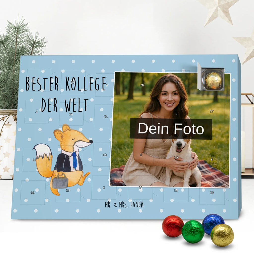Personalisierter Schoko Foto Adventskalender Fuchs Bester Kollege der Welt Personalisierter Schoko Foto Adventskalender, Geschenkidee, Geschenk, Schenken, Mitbringsel, Geburtstag, Geburtstagsgeschenk, für, Danke, Dankeschön, Bedanken, Freude machen, Geschenktipp, Kollege, Arbeitskollege, Arbeit, Ruhestand, Abschiedsgeschenk, Berufsgenosse, Beruf, Mitarbeiter, Büro