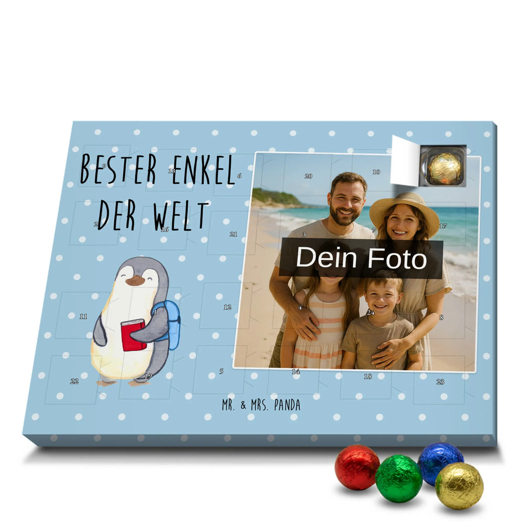  pingwin Najlepszy wnuk na świecie Urodziny, Prezent, Dziękuję, Pomysł na prezent, dla, Wręczyć, Prezent urodzinowy, Podziękować, Upominek, Sprawić radość, Tip na prezent