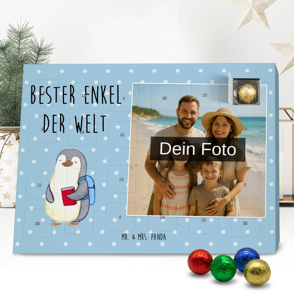  pingwin Najlepszy wnuk na świecie Urodziny, Prezent, Dziękuję, Pomysł na prezent, dla, Wręczyć, Prezent urodzinowy, Podziękować, Upominek, Sprawić radość, Tip na prezent