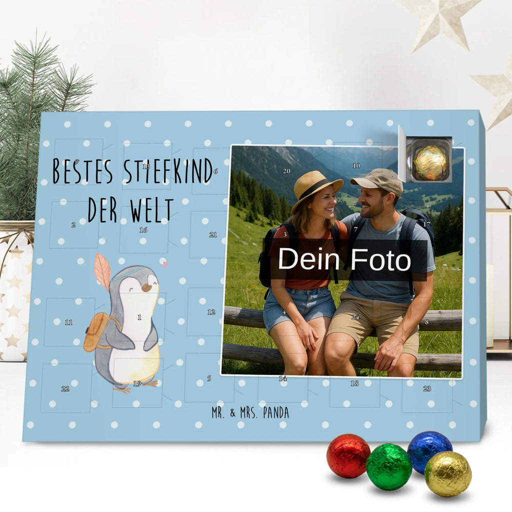 Personalisierter Schoko Foto Adventskalender Pinguin Bestes Stiefkind der Welt Personalisierter Schoko Foto Adventskalender, Geschenkidee, Geschenk, Schenken, Mitbringsel, Geburtstag, Geburtstagsgeschenk, für, Danke, Dankeschön, Bedanken, Freude machen, Geschenktipp, Nachwuchs, Bestes, Kid, Angeheiratet, Tochter, Kiddy, Taufe, Geburt, Stiefkind, Kind, Kinder, Kids, Liebling, Sohn