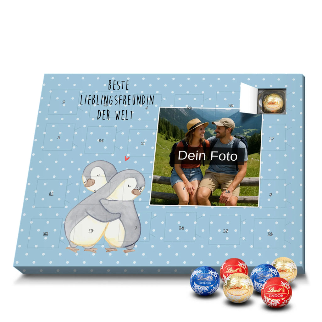 Personalisierter Schoko Foto Adventskalender Pinguin Beste Lieblingsfreundin der Welt Personalisierter Schoko Foto Adventskalender, Geschenkidee, Geschenk, Schenken, Mitbringsel, Geburtstag, Geburtstagsgeschenk, für, Danke, Dankeschön, Bedanken, Freude machen, Geschenktipp, Lieblings Mensch, Liebe, Love, Partner, Lieblingsfreundin, Freundin, Bae, Partnerin, Herz, Lieblingsmensch, Liebling, Beste Freundin