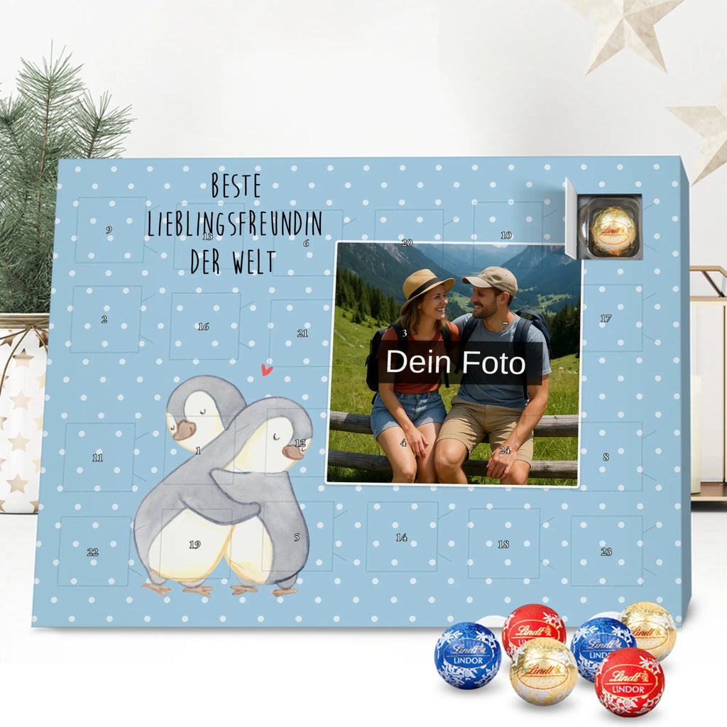 Personalisierter Schoko Foto Adventskalender Pinguin Beste Lieblingsfreundin der Welt Personalisierter Schoko Foto Adventskalender, Geschenkidee, Geschenk, Schenken, Mitbringsel, Geburtstag, Geburtstagsgeschenk, für, Danke, Dankeschön, Bedanken, Freude machen, Geschenktipp, Lieblings Mensch, Liebe, Love, Partner, Lieblingsfreundin, Freundin, Bae, Partnerin, Herz, Lieblingsmensch, Liebling, Beste Freundin