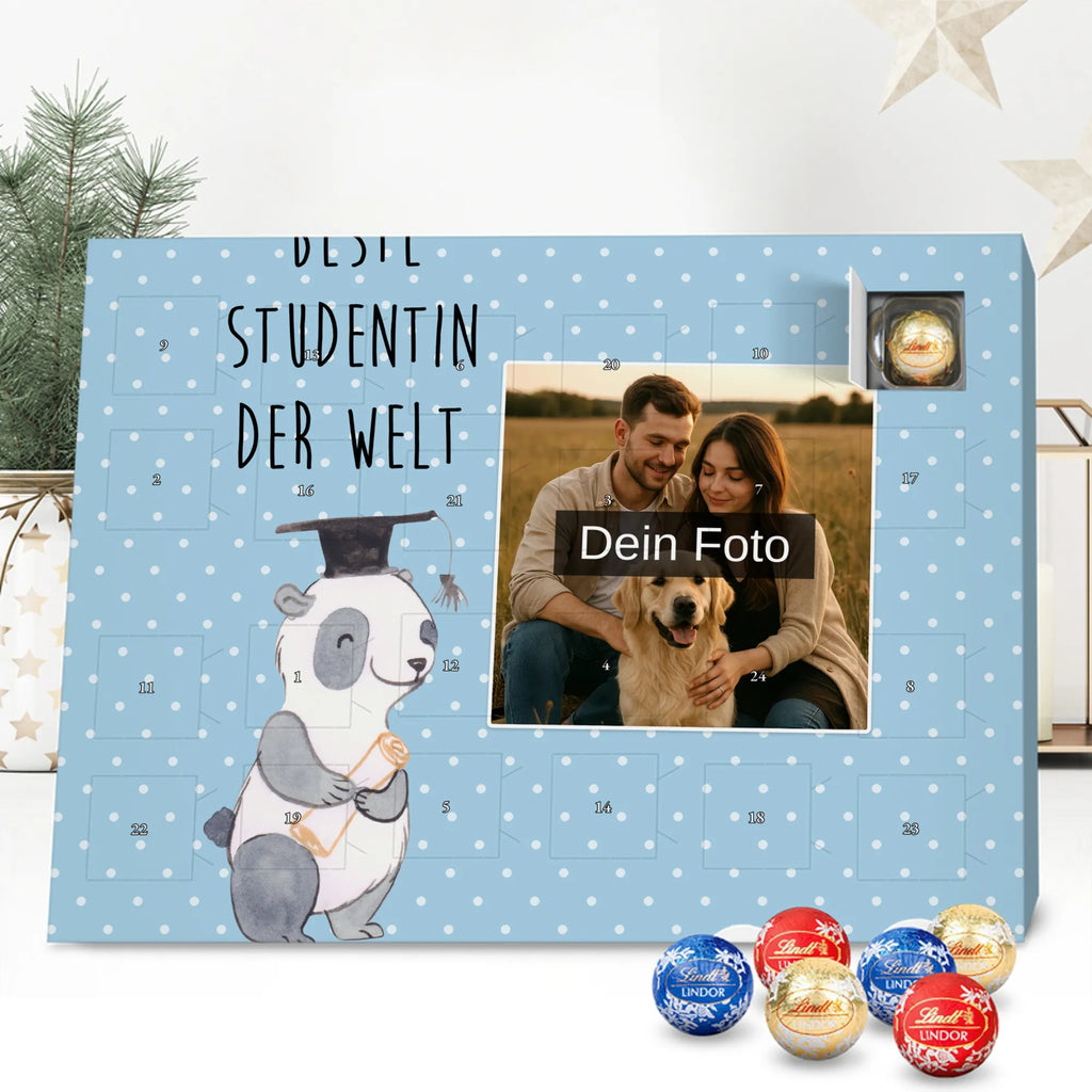 Personalisierter Schoko Foto Adventskalender Pinguin Beste Studentin der Welt Personalisierter Schoko Foto Adventskalender, Geschenkidee, Geschenk, Schenken, Mitbringsel, Geburtstag, Geburtstagsgeschenk, für, Danke, Dankeschön, Bedanken, Freude machen, Geschenktipp, Studienabschluss, Abschluss, Uni, Musterschülerin, Studium, Alumni, Hochschule, Lustig, Spaß, Studentin, Studenten, Tochter, Universität, Witzig