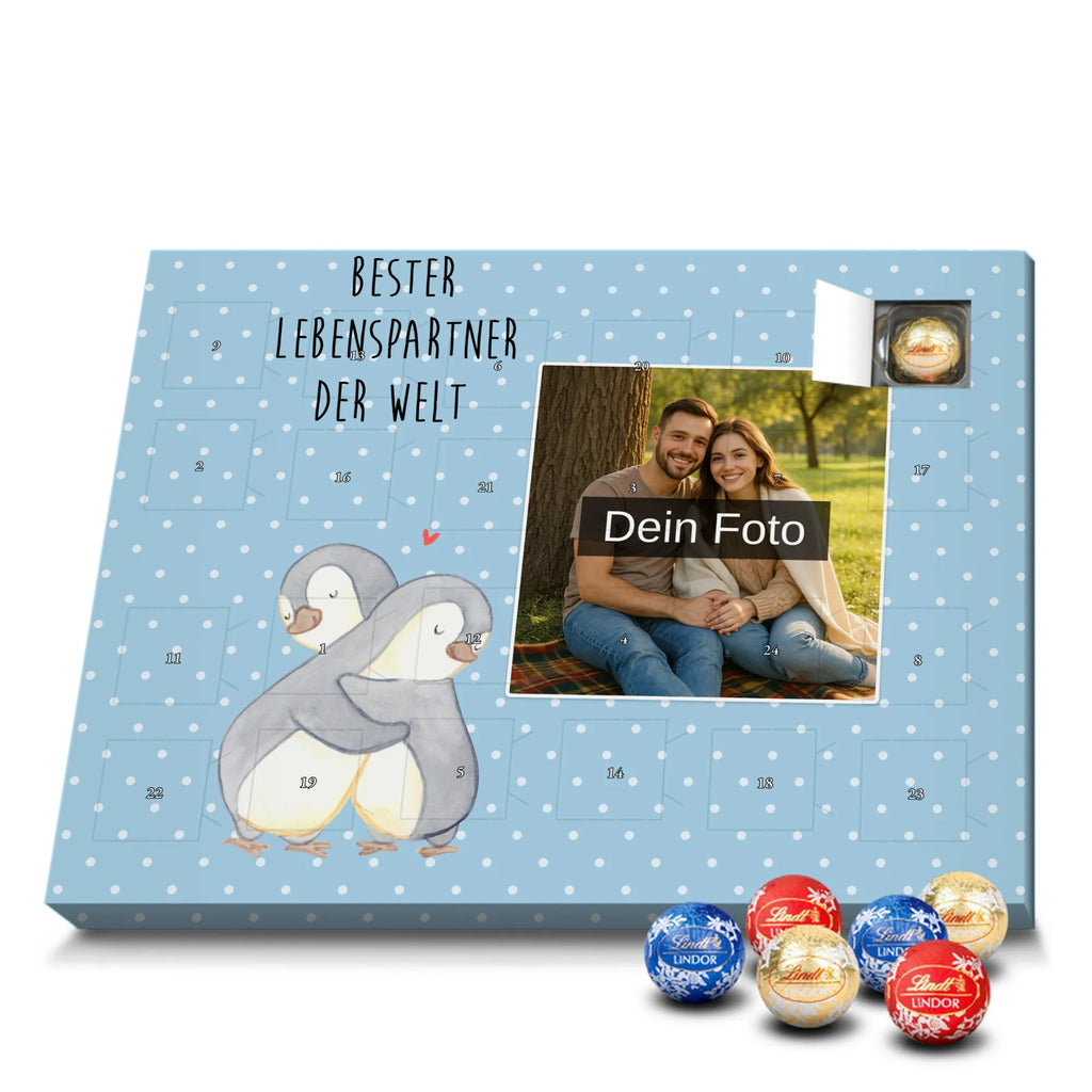 Personalisierter Schoko Foto Adventskalender Pinguin Bester Lebenspartner der Welt Personalisierter Schoko Foto Adventskalender, Geschenkidee, Geschenk, Schenken, Mitbringsel, Geburtstag, Geburtstagsgeschenk, für, Danke, Dankeschön, Bedanken, Freude machen, Geschenktipp, Ehepartner, Verliebt, Ehemann, Hochzeitstag, Freundin, Partner, Ehefrau, Lebenspartner, Freund, Liebe
