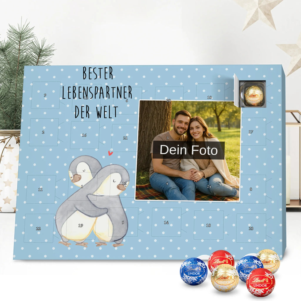 Personalisierter Schoko Foto Adventskalender Pinguin Bester Lebenspartner der Welt Personalisierter Schoko Foto Adventskalender, Geschenkidee, Geschenk, Schenken, Mitbringsel, Geburtstag, Geburtstagsgeschenk, für, Danke, Dankeschön, Bedanken, Freude machen, Geschenktipp, Ehepartner, Verliebt, Ehemann, Hochzeitstag, Freundin, Partner, Ehefrau, Lebenspartner, Freund, Liebe