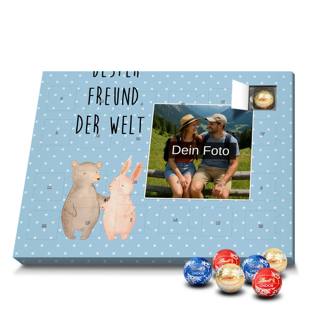 Personalisierter Schoko Foto Adventskalender Hase Bester Freund der Welt Personalisierter Schoko Foto Adventskalender, Geschenkidee, Geschenk, Schenken, Mitbringsel, Geburtstag, Geburtstagsgeschenk, für, Danke, Dankeschön, Bedanken, Freude machen, Geschenktipp, Kumpel, Lieblingsmensch, Bro, Mann, Herz, Freund, Lebensgefährte, Partner, Love, Liebe, Ehemann
