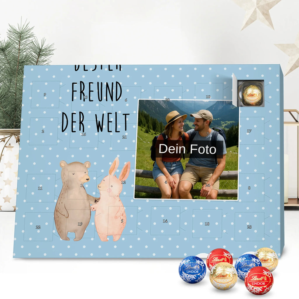 Personalisierter Schoko Foto Adventskalender Hase Bester Freund der Welt Personalisierter Schoko Foto Adventskalender, Geschenkidee, Geschenk, Schenken, Mitbringsel, Geburtstag, Geburtstagsgeschenk, für, Danke, Dankeschön, Bedanken, Freude machen, Geschenktipp, Kumpel, Lieblingsmensch, Bro, Mann, Herz, Freund, Lebensgefährte, Partner, Love, Liebe, Ehemann