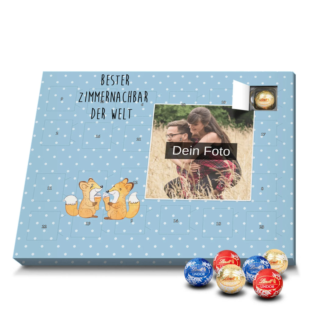 Personalisierter Schoko Foto Adventskalender Fuchs Bester Zimmernachbar der Welt Personalisierter Schoko Foto Adventskalender, Geschenkidee, Geschenk, Schenken, Mitbringsel, Geburtstag, Geburtstagsgeschenk, für, Danke, Dankeschön, Bedanken, Freude machen, Geschenktipp, Krankenhaus, Nachbar, Studentenwohnheim, Wohnheim, Kollegin, Zimmernachbar, WG, Patient, Zimmer, Zimmernachbarn