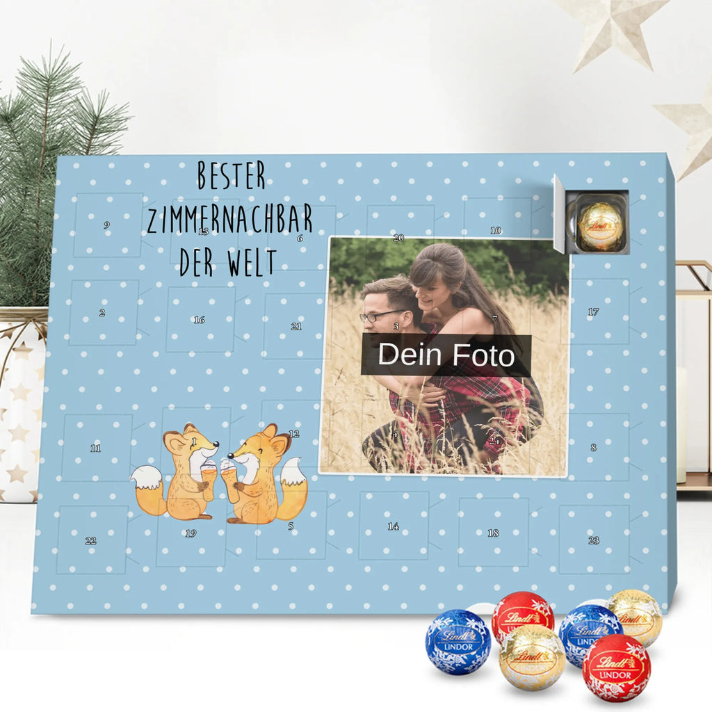 Personalisierter Schoko Foto Adventskalender Fuchs Bester Zimmernachbar der Welt Personalisierter Schoko Foto Adventskalender, Geschenkidee, Geschenk, Schenken, Mitbringsel, Geburtstag, Geburtstagsgeschenk, für, Danke, Dankeschön, Bedanken, Freude machen, Geschenktipp, Krankenhaus, Nachbar, Studentenwohnheim, Wohnheim, Kollegin, Zimmernachbar, WG, Patient, Zimmer, Zimmernachbarn
