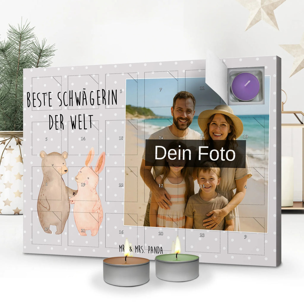 Personalisierter Duftkerzen Foto Adventskalender Hase Beste Schwägerin der Welt Personalisierter Duftkerzen Foto Adventskalender, Geschenkidee, Geschenk, Schenken, Mitbringsel, Geburtstag, Geburtstagsgeschenk, für, Danke, Dankeschön, Bedanken, Freude machen, Geschenktipp, Familie, Angeheiratet, Schwähgerin, Ehemann, Verwandtschaft, Bruder, Schwippschwägerin, Ehefrau, Frau, Schwägerin, Partner, Schwester