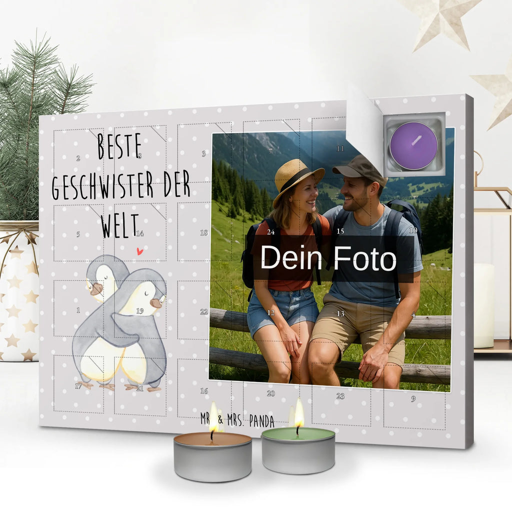 Personalisierter Duftkerzen Foto Adventskalender Pinguin Beste Geschwister der Welt Personalisierter Duftkerzen Foto Adventskalender, Geschenkidee, Geschenk, Schenken, Mitbringsel, Geburtstag, Geburtstagsgeschenk, für, Danke, Dankeschön, Bedanken, Freude machen, Geschenktipp, Bruder, Geschwister, Familie, Geschwisterchen, Brüder, Schwestern, Schwester, Nachwuchs