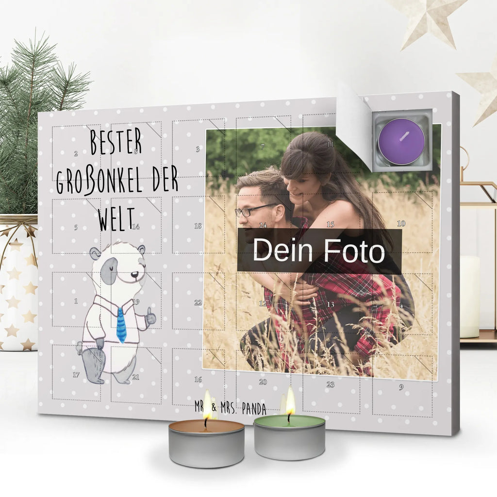 Personalisierter Duftkerzen Foto Adventskalender Panda Bester Großonkel der Welt Personalisierter Duftkerzen Foto Adventskalender, Geschenkidee, Geschenk, Schenken, Mitbringsel, Geburtstag, Geburtstagsgeschenk, für, Danke, Dankeschön, Bedanken, Freude machen, Geschenktipp, Großonkel, Onkel