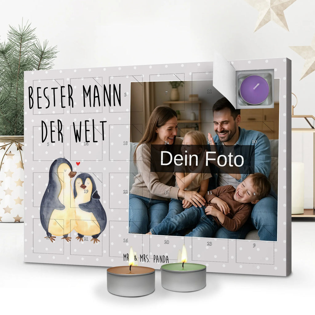 Personalisierter Duftkerzen Foto Adventskalender Pinguin Bester Mann der Welt Personalisierter Duftkerzen Foto Adventskalender, Geschenkidee, Geschenk, Schenken, Mitbringsel, Geburtstag, Geburtstagsgeschenk, für, Danke, Dankeschön, Bedanken, Freude machen, Geschenktipp, Mann, Ehemann, Gatte, Partner, Bräutigam, Traummann, Kleinigkeit, Freund, Beste, Ehe, Ehepartner, Lebensgefährte, Liebling