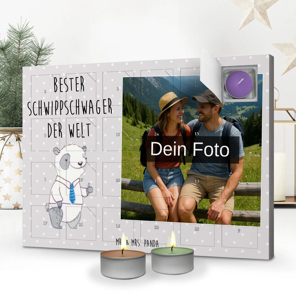Personalisierter Duftkerzen Foto Adventskalender Panda Bester Schwippschwager der Welt Personalisierter Duftkerzen Foto Adventskalender, Geschenkidee, Geschenk, Schenken, Mitbringsel, Geburtstag, Geburtstagsgeschenk, für, Danke, Dankeschön, Bedanken, Freude machen, Geschenktipp, Schwager Des Ehepartners, Familie, Schwibschwager, Schwippschwager, Schwipschwager, Angeheiratet, Schwager, Verwandtschaft