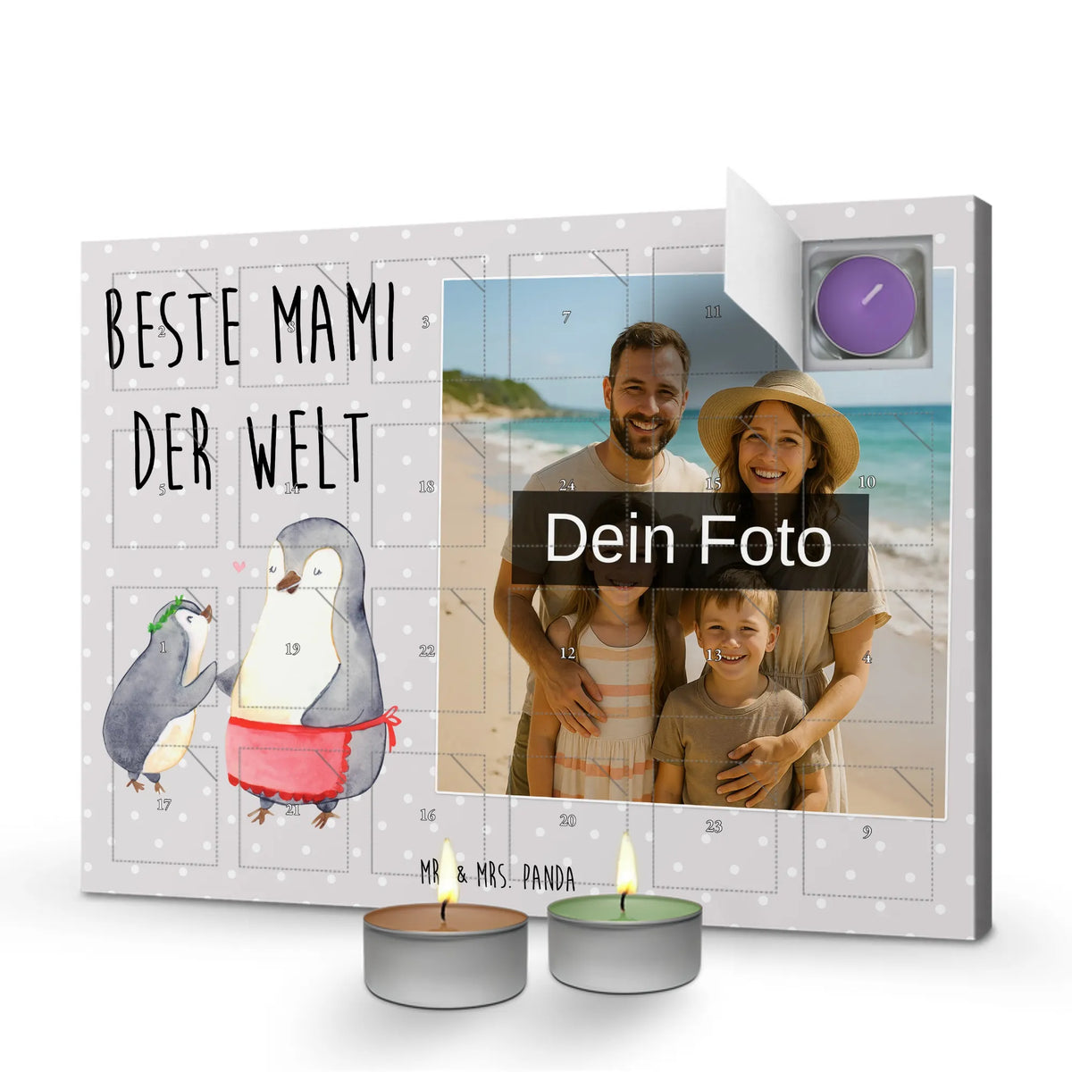 penguin Best mom in the world Personalisierter Duftkerzen Foto Adventskalender, Mitbringsel, Danke, Bedanken, Geschenktipp, Freude machen, Schenken, für, Geschenk, Geschenkidee, Geburtstag, Geburtstagsgeschenk, Dankeschön, Tochter, Ma, Mutti, Muttertag, Supermama, Beste, Beste Mama, Sohn, Mutter, Mami, Mama
