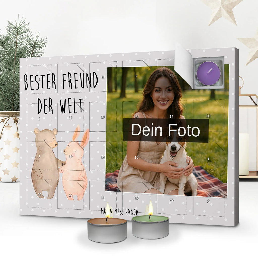 Personalisierter Duftkerzen Foto Adventskalender Hase Bester Freund der Welt Personalisierter Duftkerzen Foto Adventskalender, Geschenkidee, Geschenk, Schenken, Mitbringsel, Geburtstag, Geburtstagsgeschenk, für, Danke, Dankeschön, Bedanken, Freude machen, Geschenktipp, Bro, Partner, Love, Freund, Mann, Ehemann, Lieblingsmensch, Lebensgefährte, Liebe, Herz, Kumpel