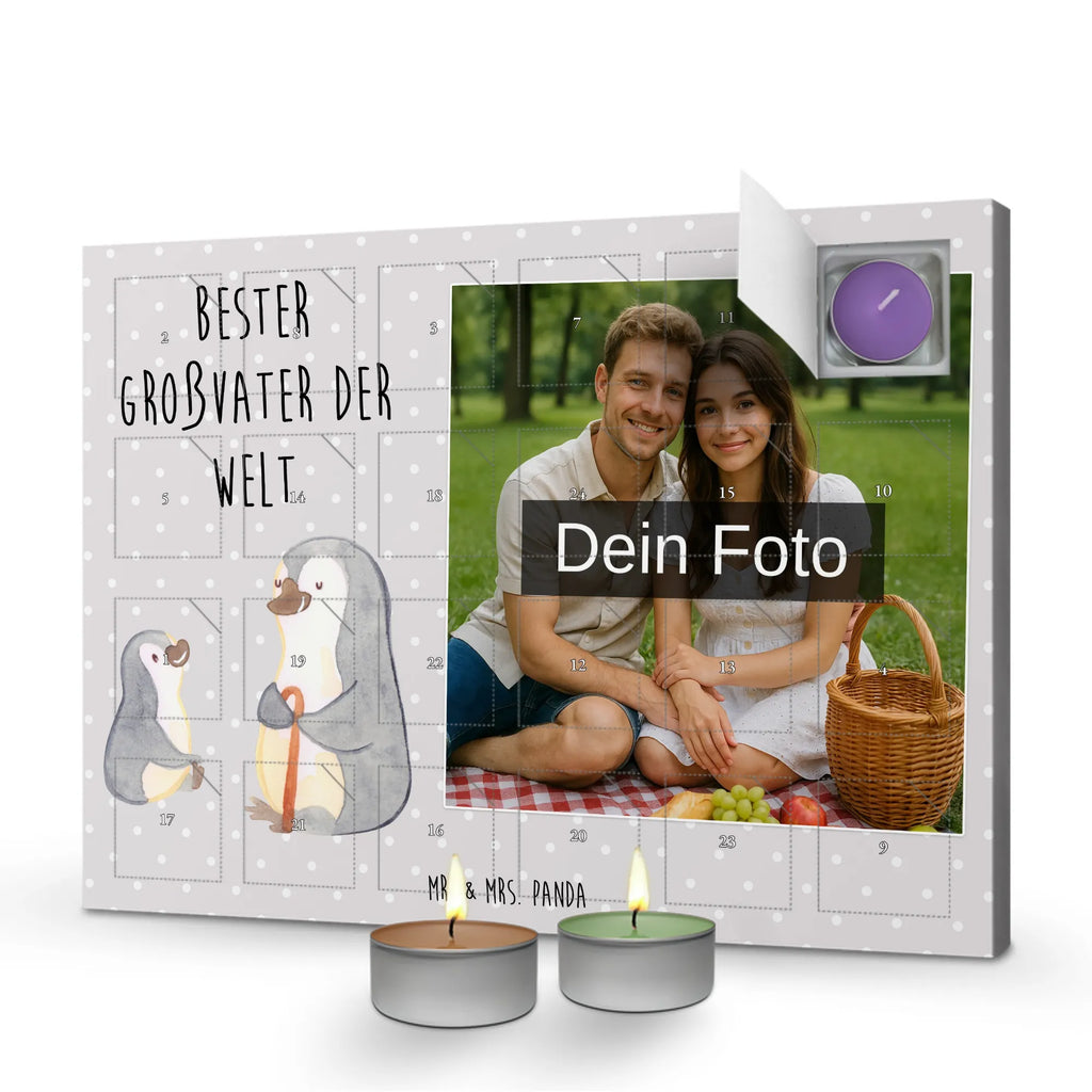 Personalisierter Duftkerzen Foto Adventskalender Pinguin Bester Großvater der Welt Personalisierter Duftkerzen Foto Adventskalender, Geschenkidee, Geschenk, Schenken, Mitbringsel, Geburtstag, Geburtstagsgeschenk, für, Danke, Dankeschön, Bedanken, Freude machen, Geschenktipp, Oppi, Enkelkind, Opa, Enkel, Oppa, Bester, Grossvater, Kleinigkeit, Enkelin, Opi. Großpapa, Großeltern, Großvater