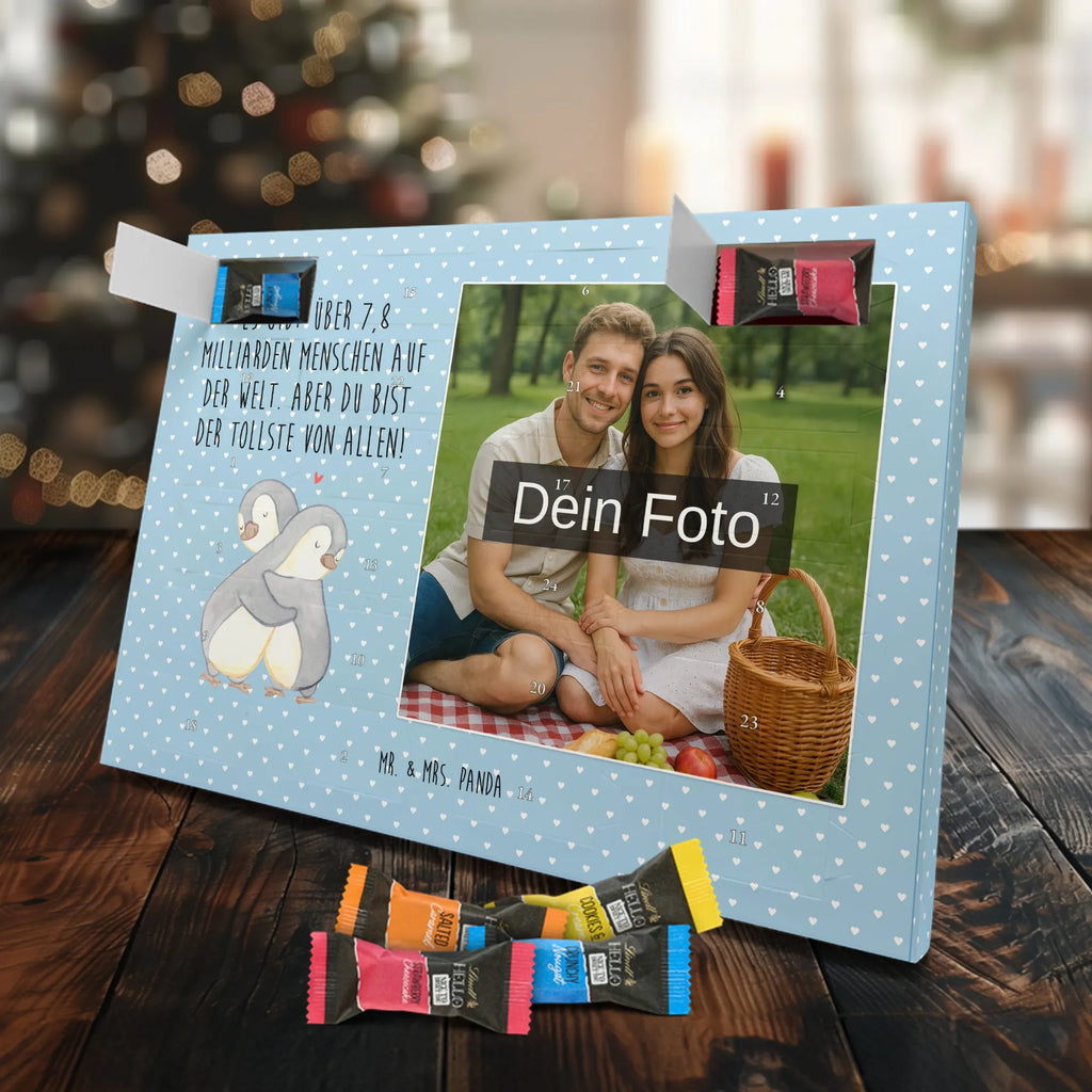 Personalisierter Schoko Foto Adventskalender Pinguine Kuscheln Personalisierter Schoko Foto Adventskalender, Partner, Ehemann, Freundin, Ehefrau, Liebesgeschenk, Freund, Hocheitstag, Jahrestag, Heiratsantrag, Verlobung, Liebe, Heiraten, Mitbringsel, Liebesbeweis, Valentinstag, Geschenk für Freundin, für Männer, für Ehemann, Hochzeitstag, Geschenk für Partner, Geschenk für Frauen