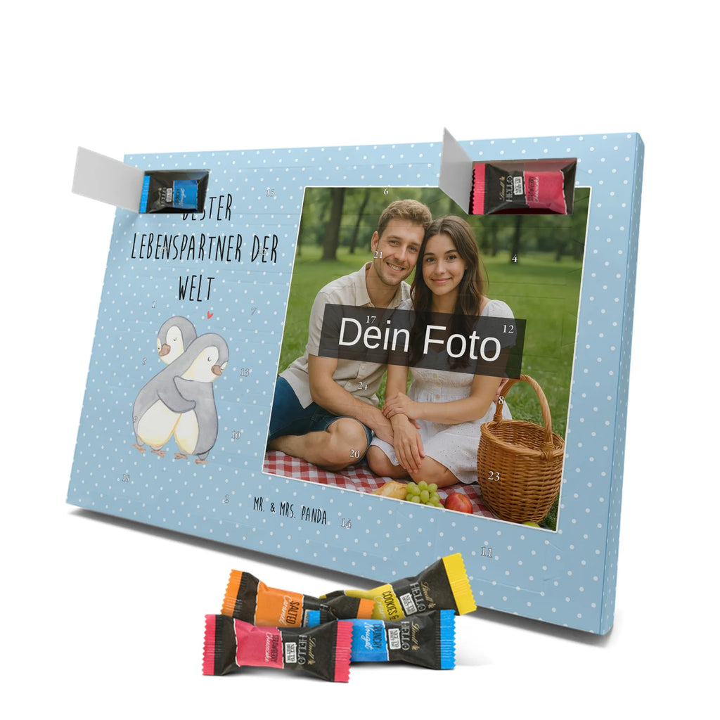 Personalisierter Schoko Foto Adventskalender Pinguin Bester Lebenspartner der Welt Personalisierter Schoko Foto Adventskalender, Geschenkidee, Geschenk, Schenken, Mitbringsel, Geburtstag, Geburtstagsgeschenk, für, Danke, Dankeschön, Bedanken, Freude machen, Geschenktipp, Ehepartner, Verliebt, Ehemann, Hochzeitstag, Freundin, Partner, Ehefrau, Lebenspartner, Freund, Liebe