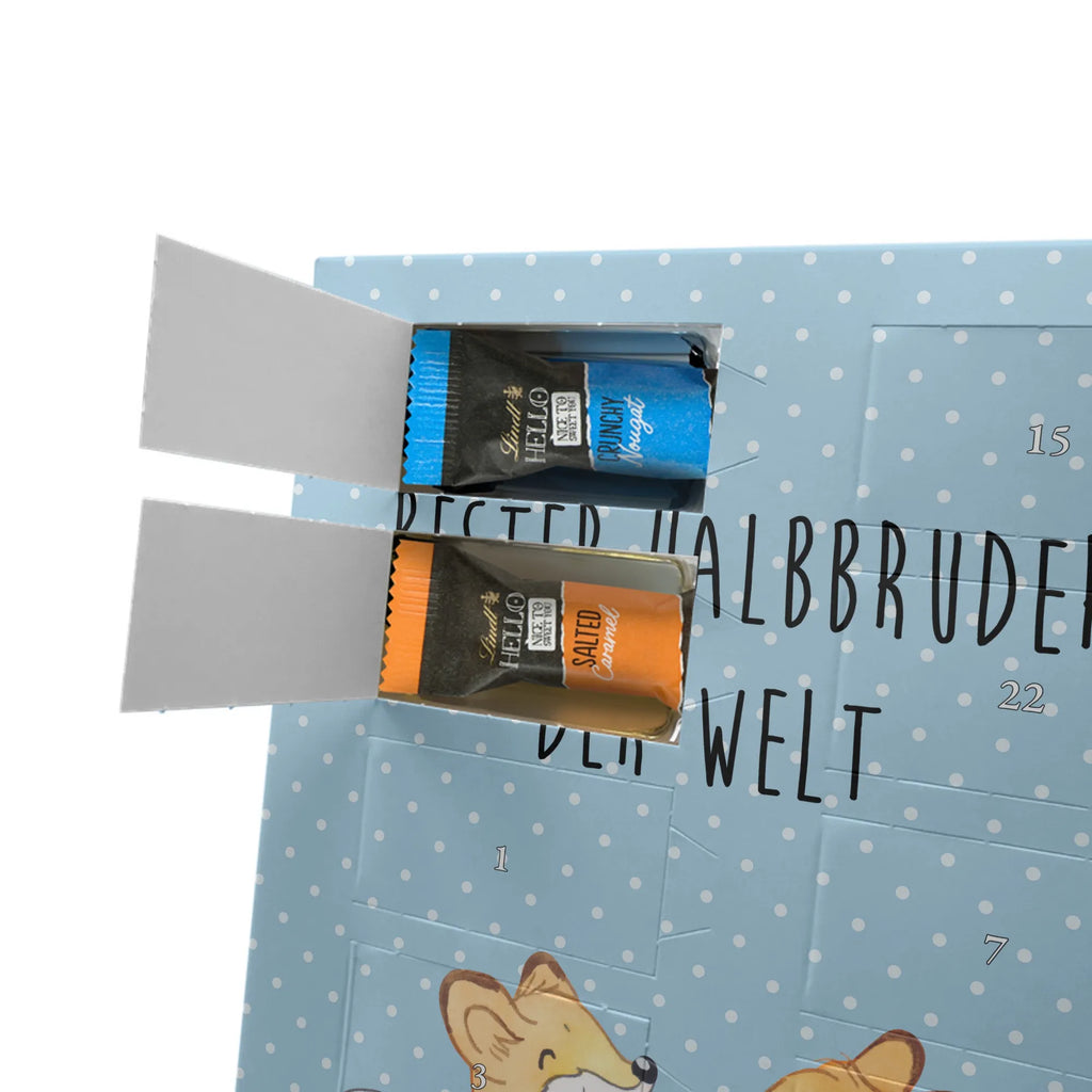  Fox Best Half Brother in the World gift, birthday, gift idea, birthday present, giving, thank you, for, make you happy, gift tip, step, step siblings, best, brother heart, present, step brother, trifle, siblings, son, Half brother