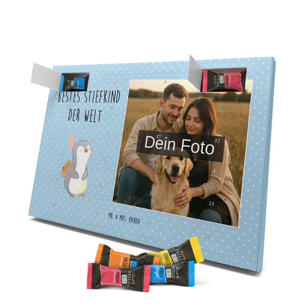 Personalisierter Schoko Foto Adventskalender Pinguin Bestes Stiefkind der Welt Personalisierter Schoko Foto Adventskalender, Geschenkidee, Geschenk, Schenken, Mitbringsel, Geburtstag, Geburtstagsgeschenk, für, Danke, Dankeschön, Bedanken, Freude machen, Geschenktipp, Nachwuchs, Bestes, Kid, Angeheiratet, Tochter, Kiddy, Taufe, Geburt, Stiefkind, Kind, Kinder, Kids, Liebling, Sohn