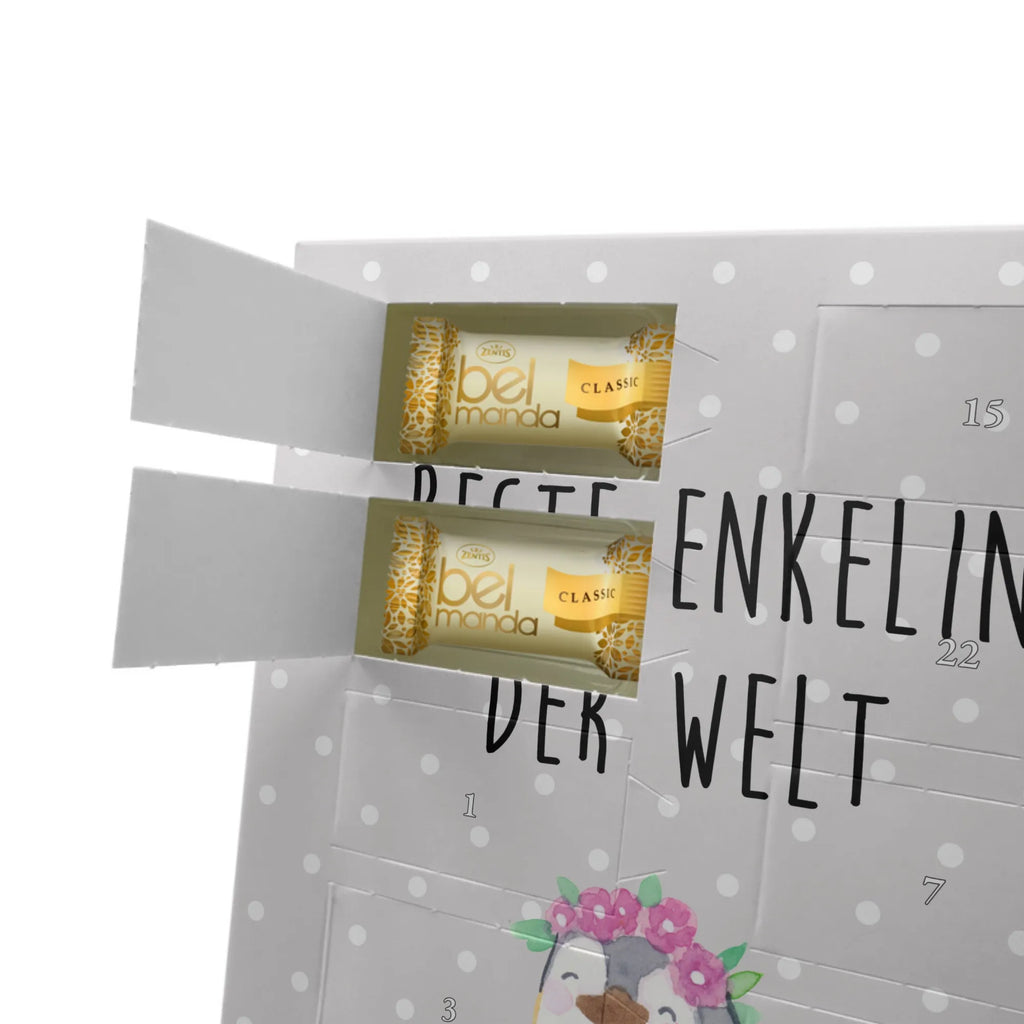 Personalisierter Marzipan Foto Adventskalender Pinguin Beste Enkelin der Welt Personalisierter Marzipan Foto Adventskalender, für, Dankeschön, Geschenk, Schenken, Geburtstag, Geburtstagsgeschenk, Geschenkidee, Danke, Bedanken, Mitbringsel, Freude machen, Geschenktipp, Enkelin, Kind von Sohn, Kind von Tochter, Oma, Großtochter, Enkeltochter, Taufe, Enkelkind, Opa