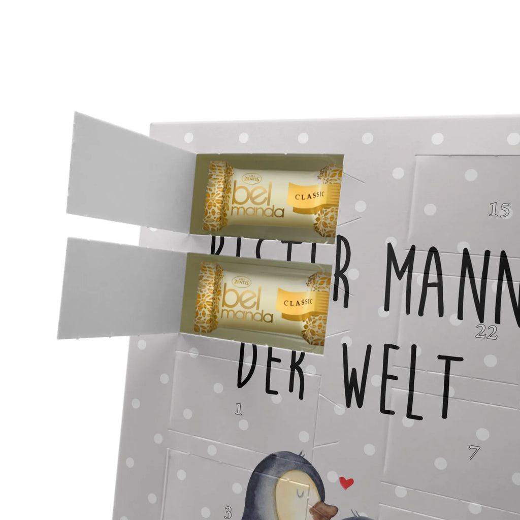 Personalisierter Marzipan Foto Adventskalender Pinguin Bester Mann der Welt Personalisierter Marzipan Foto Adventskalender, für, Dankeschön, Geschenk, Schenken, Geburtstag, Geburtstagsgeschenk, Geschenkidee, Danke, Bedanken, Mitbringsel, Freude machen, Geschenktipp, Bräutigam, Freund, Gatte, Ehe, Ehemann, Lebensgefährte, Traummann, Mann, Partner, Ehepartner, Liebling, Beste, Kleinigkeit