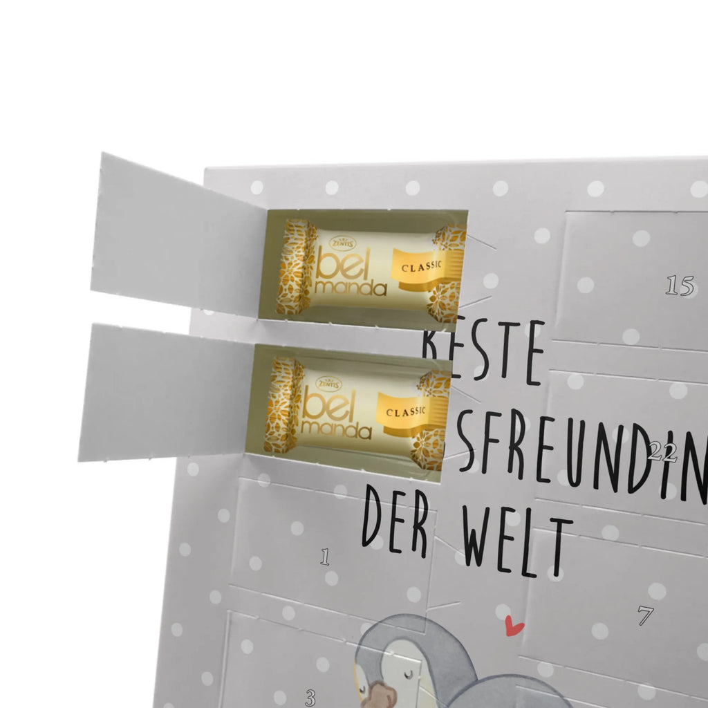Personalisierter Marzipan Foto Adventskalender Pinguin Beste Lieblingsfreundin der Welt Personalisierter Marzipan Foto Adventskalender, für, Dankeschön, Geschenk, Schenken, Geburtstag, Geburtstagsgeschenk, Geschenkidee, Danke, Bedanken, Mitbringsel, Freude machen, Geschenktipp, Herz, Liebling, Freundin, Lieblingsmensch, Partnerin, Liebe, beste Freundin, Lieblings Mensch, Bae, Lieblingsfreundin, Love, Partner