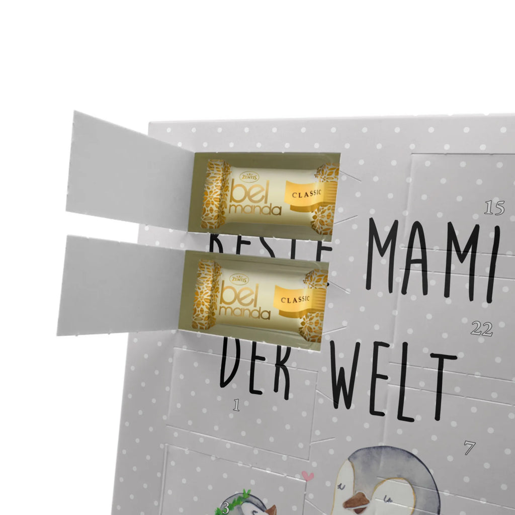 Personalisierter Marzipan Foto Adventskalender Pinguin Beste Mami der Welt Personalisierter Marzipan Foto Adventskalender, für, Dankeschön, Geschenk, Schenken, Geburtstag, Geburtstagsgeschenk, Geschenkidee, Danke, Bedanken, Mitbringsel, Freude machen, Geschenktipp, Muttertag, Mutter, Sohn, Beste Mama, Tochter, Mama, Beste, Ma, Mami, Supermama, Mutti