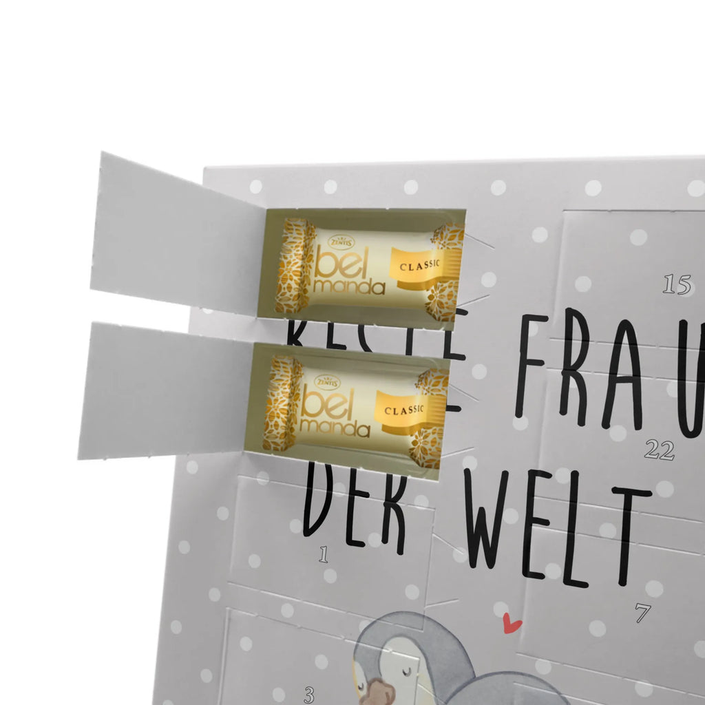 Personalisierter Marzipan Foto Adventskalender Pinguin Beste Frau der Welt Personalisierter Marzipan Foto Adventskalender, für, Dankeschön, Geschenk, Schenken, Geburtstag, Geburtstagsgeschenk, Geschenkidee, Danke, Bedanken, Mitbringsel, Freude machen, Geschenktipp, Traumfrau, Ehepartner, Kleinigkeit, Liebling, Beste, Lebensgefährtin, Freundin, Ehe, Gattin, Partnerin, Braut, Ehefrau, Frau