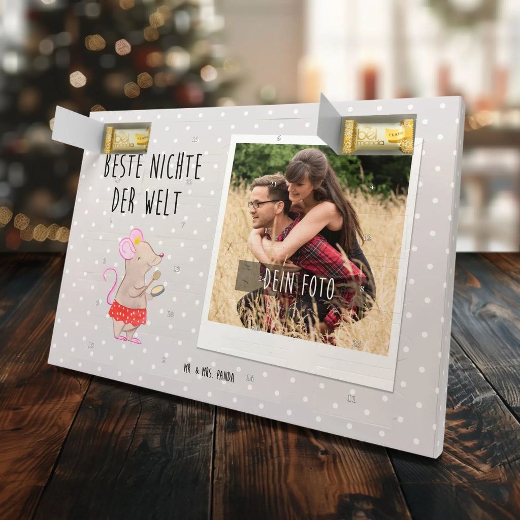 Personalisierter Marzipan Foto Adventskalender Maus Beste Nichte der Welt Personalisierter Marzipan Foto Adventskalender, für, Dankeschön, Geschenk, Schenken, Geburtstag, Geburtstagsgeschenk, Geschenkidee, Danke, Bedanken, Mitbringsel, Freude machen, Geschenktipp, Taufe, Patenonkel, Tochter der Schwester, Patenkind, Patentante, Onkel, Tochter des Bruders, Tante, Nichte, Beste