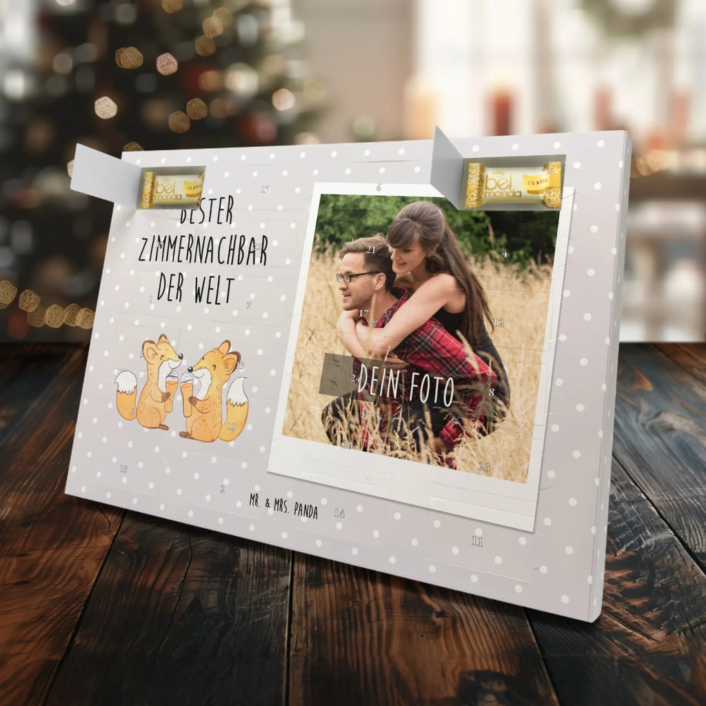 Personalisierter Marzipan Foto Adventskalender Fuchs Bester Zimmernachbar der Welt Personalisierter Marzipan Foto Adventskalender, für, Dankeschön, Geschenk, Schenken, Geburtstag, Geburtstagsgeschenk, Geschenkidee, Danke, Bedanken, Mitbringsel, Freude machen, Geschenktipp, Krankenhaus, WG, Nachbar, Studentenwohnheim, Wohnheim, Zimmer, Patient, Zimmernachbarn, Zimmernachbar, Kollegin
