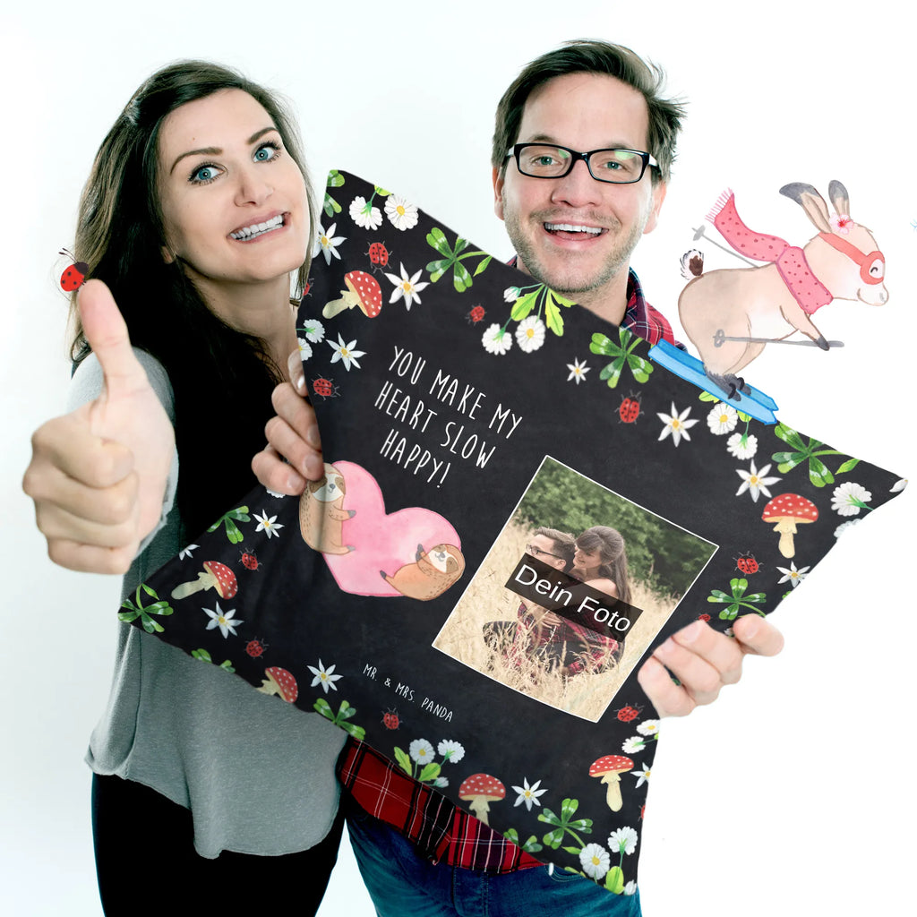 Personalized Photo Pillow sloths Heart Personalisiertes Foto Kissen, Liebe, Partner, Freund, Freundin, Ehemann, Ehefrau, Heiraten, Verlobung, Heiratsantrag, Liebesgeschenk, Jahrestag, Hocheitstag, Mitbringsel, Geschenk für Frauen, Geschenk für Partner, Hochzeitstag, für Männer, Geschenk für Freundin, Valentinstag, Liebesbeweis, für Ehemann