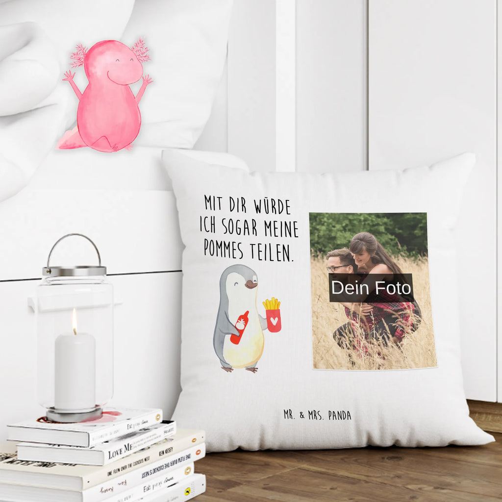 Personalized Photo Pillow penguin French fries Personalisiertes Foto Kissen, Liebe, Partner, Freund, Freundin, Ehemann, Ehefrau, Heiraten, Verlobung, Heiratsantrag, Liebesgeschenk, Jahrestag, Hocheitstag, Valentinstag, Geschenk für Frauen, Hochzeitstag, Mitbringsel, Geschenk für Freundin, Geschenk für Partner, Liebesbeweis, für Männer, für Ehemann