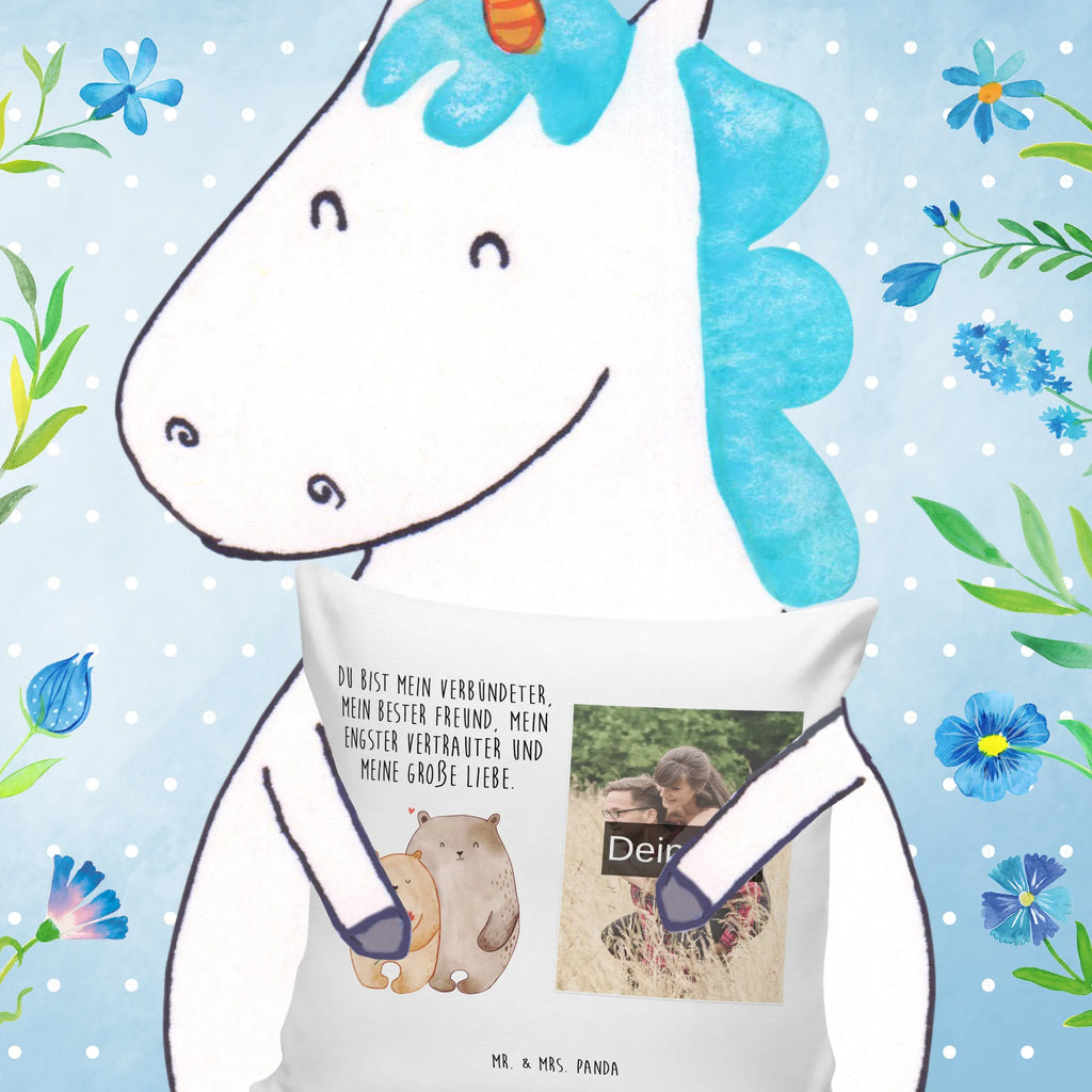 Personalized Photo Pillow Bears in love Personalisiertes Foto Kissen, Liebe, Partner, Freund, Freundin, Ehemann, Ehefrau, Heiraten, Verlobung, Heiratsantrag, Liebesgeschenk, Jahrestag, Hocheitstag, Verliebt, Verlobt, Verheiratet, Geschenk Freundin, Geschenk Freund, Liebesbeweis, Hochzeitstag, Geschenk Hochzeit, Bären, Bärchen, Bär