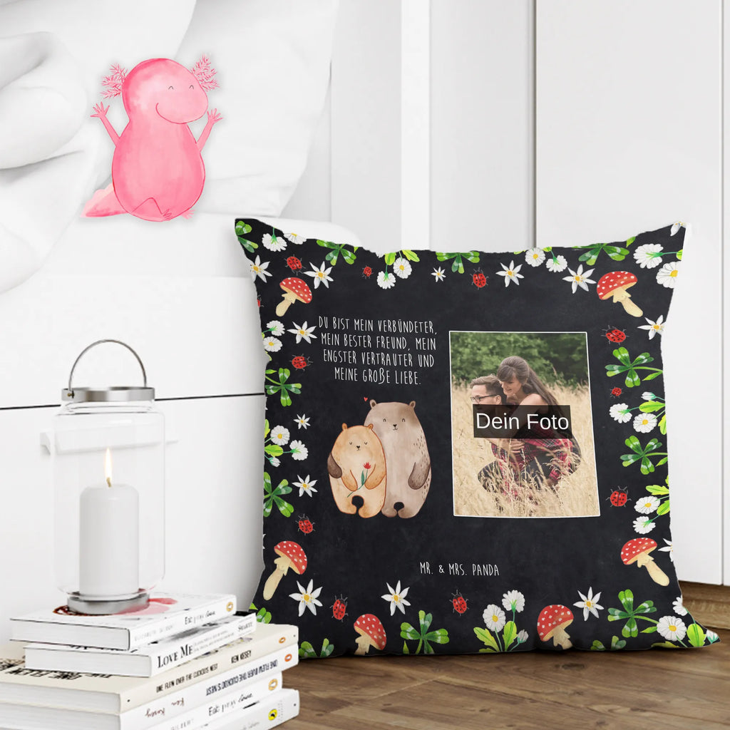 Personalized Photo Pillow Bears in love Personalisiertes Foto Kissen, Liebe, Partner, Freund, Freundin, Ehemann, Ehefrau, Heiraten, Verlobung, Heiratsantrag, Liebesgeschenk, Jahrestag, Hocheitstag, Verliebt, Verlobt, Verheiratet, Geschenk Freundin, Geschenk Freund, Liebesbeweis, Hochzeitstag, Geschenk Hochzeit, Bären, Bärchen, Bär