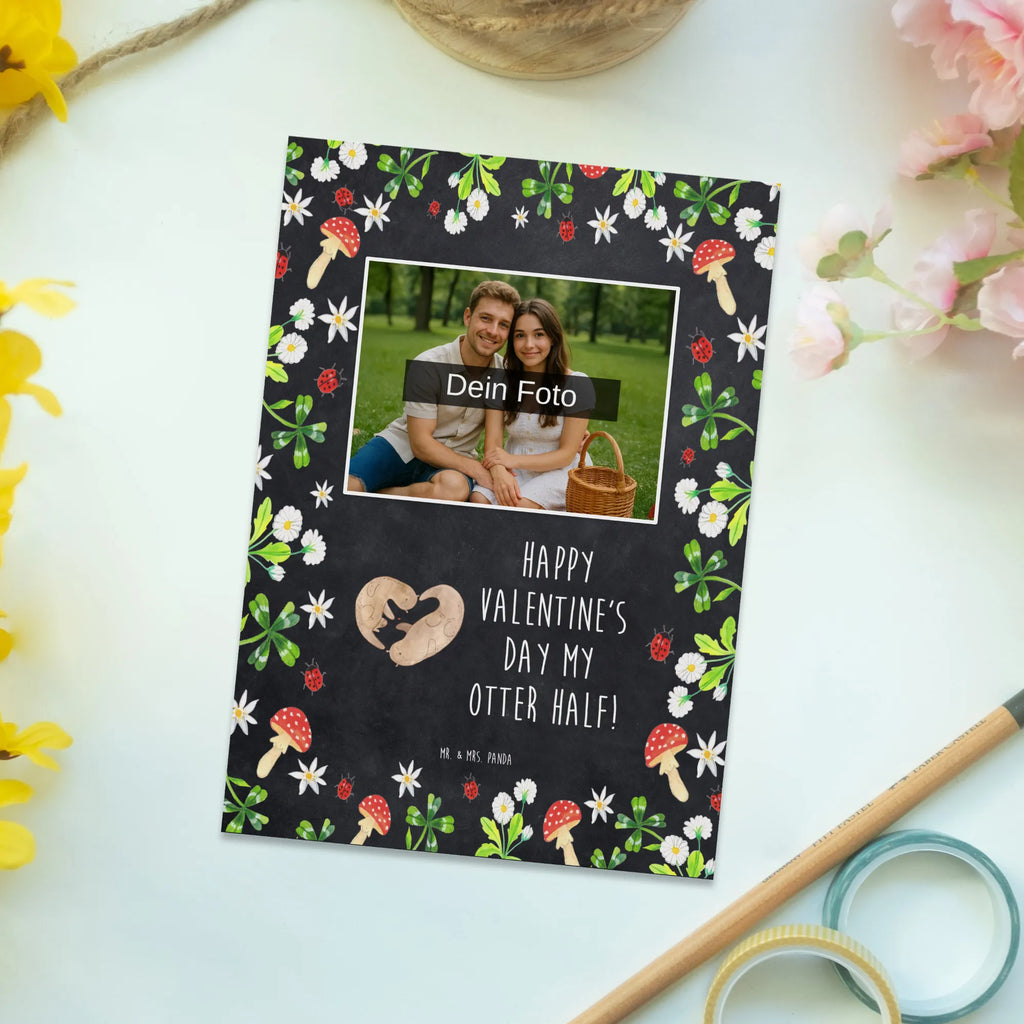 Personalized Photo Postcard otter valentine Personalisierte Foto Postkarte, Liebe, Partner, Freund, Freundin, Ehemann, Ehefrau, Heiraten, Verlobung, Heiratsantrag, Liebesgeschenk, Jahrestag, Hocheitstag, Valentinstag, Geschenk für Frauen, Hochzeitstag, Mitbringsel, Geschenk für Freundin, Geschenk für Partner, Liebesbeweis, für Männer, für Ehemann