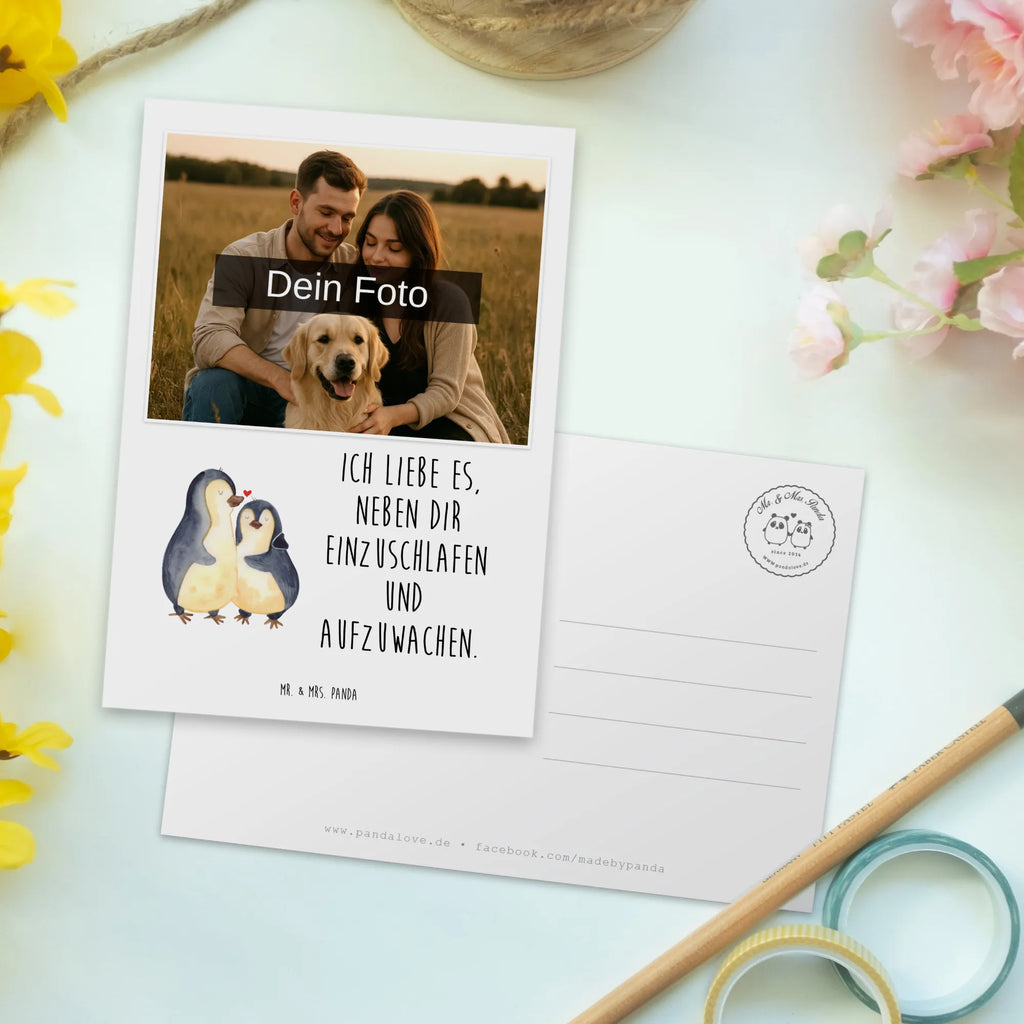 Personalized Photo Postcard penguins Fall asleep Personalisierte Foto Postkarte, Liebe, Partner, Freund, Freundin, Ehemann, Ehefrau, Heiraten, Verlobung, Heiratsantrag, Liebesgeschenk, Jahrestag, Hocheitstag, Hochzeitstag, Geschenk für Partner, Geschenk für Frauen, Liebesbeweis, Mitbringsel, Valentinstag, Geschenk für Freundin, für Männer, für Ehemann