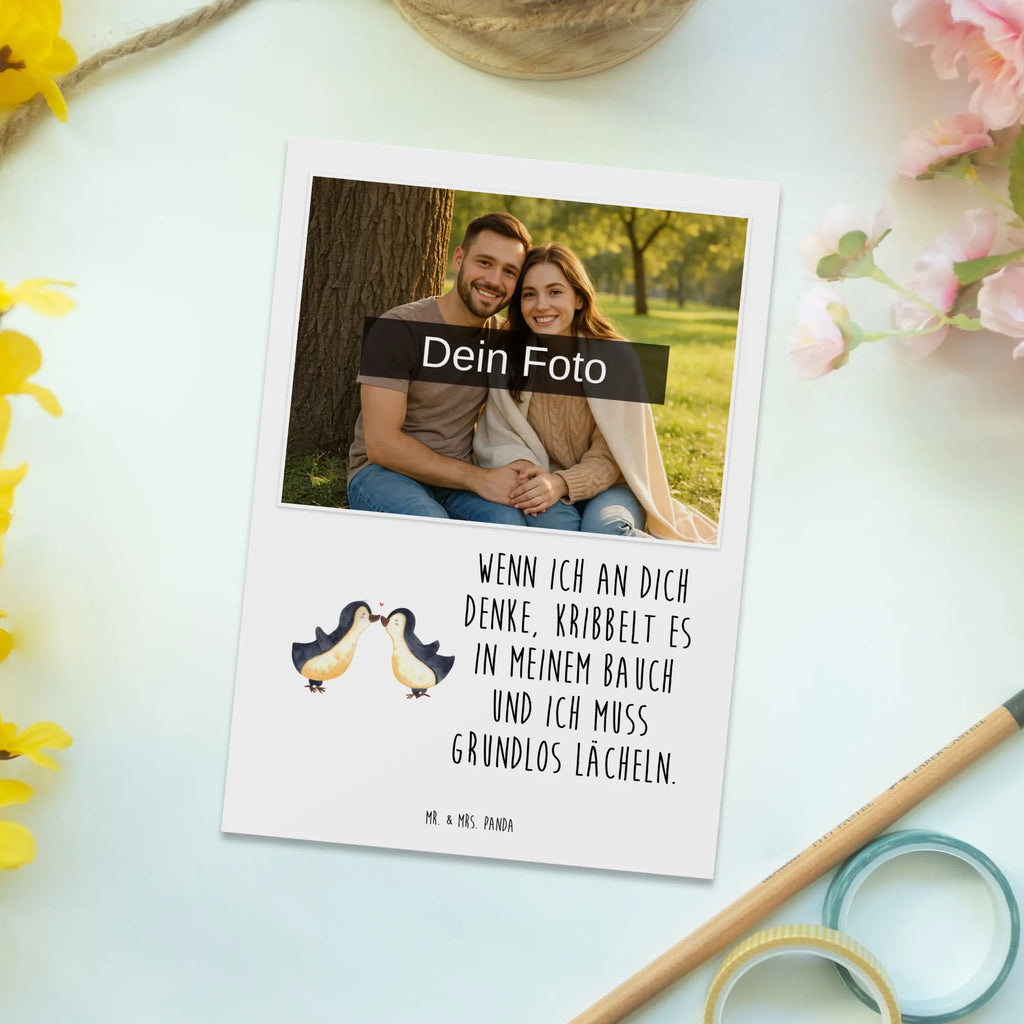 Personalisierte Foto Postkarte Pinguine Kuss Personalisierte Foto Postkarte, Liebe, Partner, Freund, Freundin, Ehemann, Ehefrau, Heiraten, Verlobung, Heiratsantrag, Liebesgeschenk, Jahrestag, Hocheitstag, Valentinstag, Geschenk für Frauen, Hochzeitstag, Mitbringsel, Geschenk für Freundin, Geschenk für Partner, Liebesbeweis, für Männer, für Ehemann