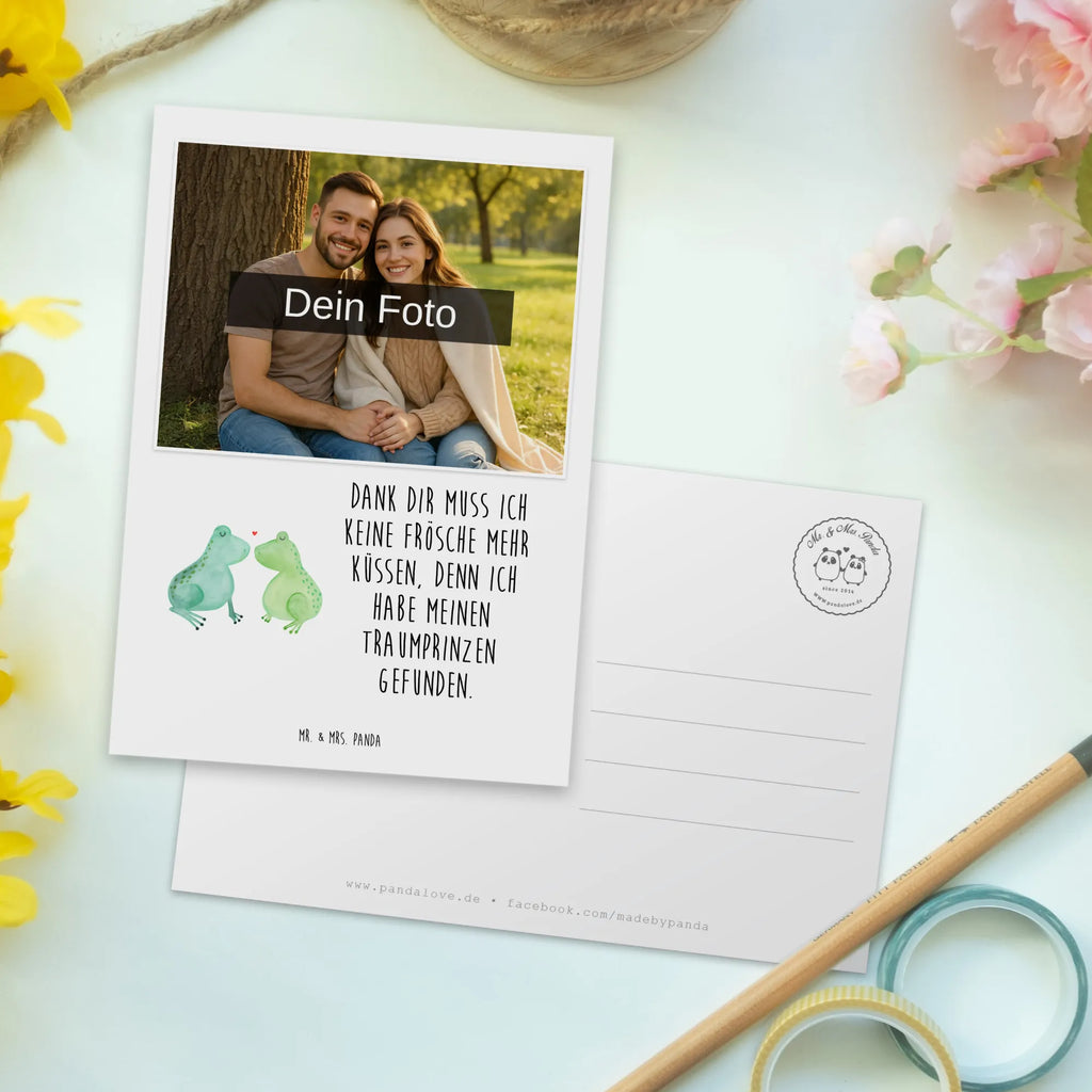 Personalisierte Foto Postkarte Frosch Liebe Personalisierte Foto Postkarte, Freundin, Freund, Liebe, Liebesgeschenk, Jahrestag, Verlobung, Partner, Ehemann, Ehefrau, Heiraten, Heiratsantrag, Hocheitstag, Verlobt, Verheiratet, Liebesbeweis, Hochzeitstag, Verliebt, Frosch, Frösche, Geschenk Freundin, Fröschchen, Geschenk Hochzeit, Geschenk Freund, Froschkönig
