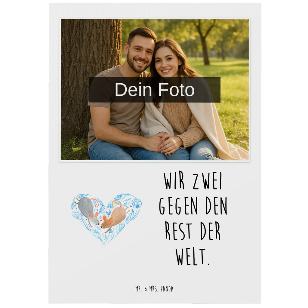 Personalized Photo Postcard Mice heart Personalisierte Foto Postkarte, Liebe, Partner, Freund, Freundin, Ehemann, Ehefrau, Heiraten, Verlobung, Heiratsantrag, Liebesgeschenk, Jahrestag, Hocheitstag, Mäuse, Love, Liebesbotschaft, Geschenk für zwei, Gemeinsamkeit, Liebesbeweis, Maus, Hochzeit, Lieblingsmensch